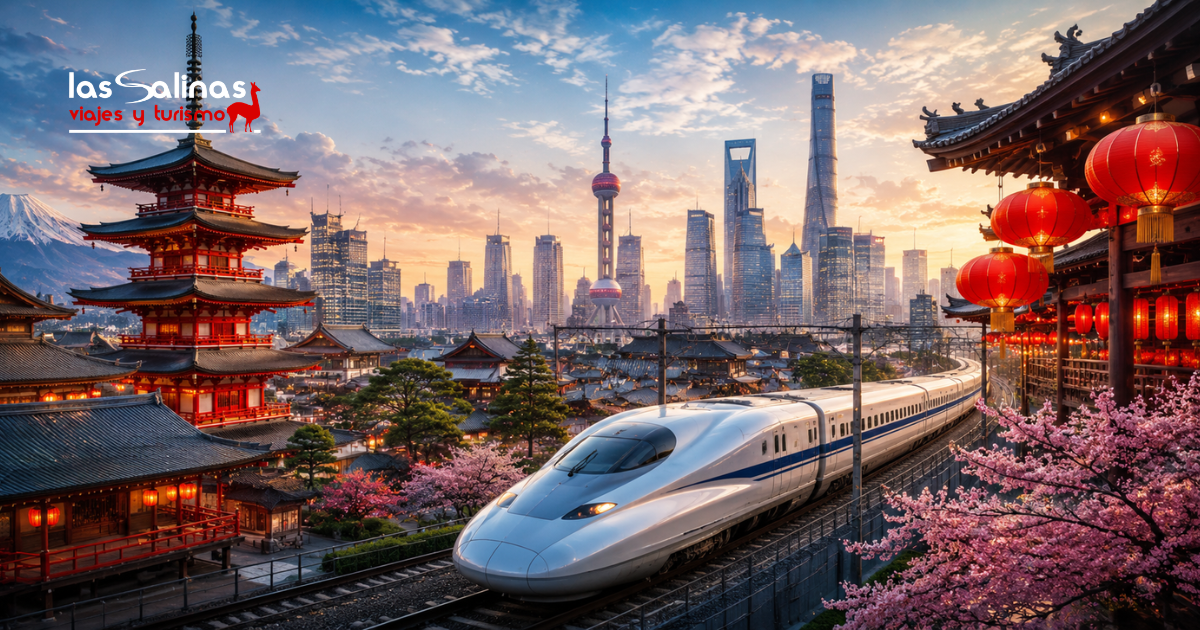 Descubrí nuestro viaje grupal a China y Japón 2026. Salida acompañada desde Argentina, guía en español, itinerario completo y cupos limitados.